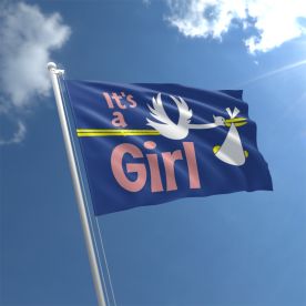It's A Girl Flag