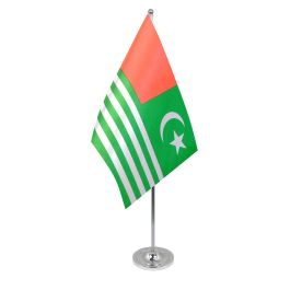 Kashmir table flag satin