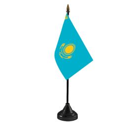 Kazakhstan Table Flag