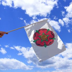 Lancashire Old Hand Waving Flag