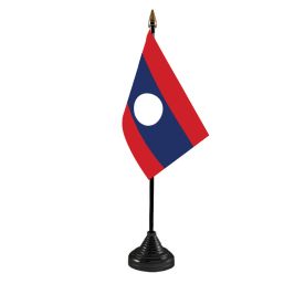 Laos Table Flag