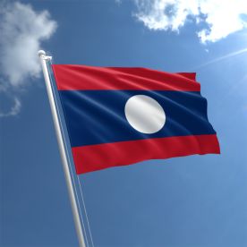 Laos Flag 3Ft X 2Ft