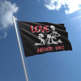 Love Never Dies Flag 5ft x 3ft