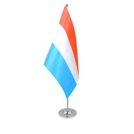 Luxembourg table flag satin
