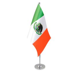 Mexico table flag satin