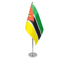 Mozambique table flag satin