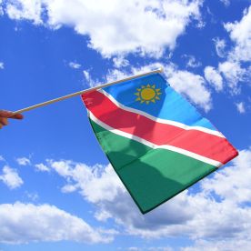 Namibia Hand Waving Flag