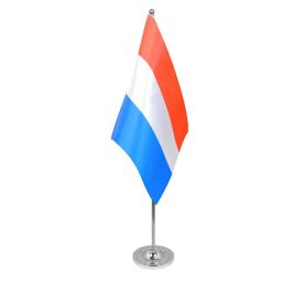 Netherlands table flag satin