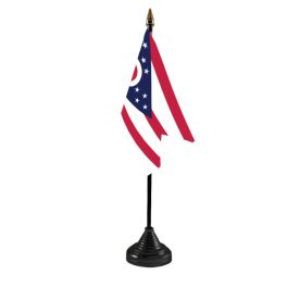 Ohio Table Flag