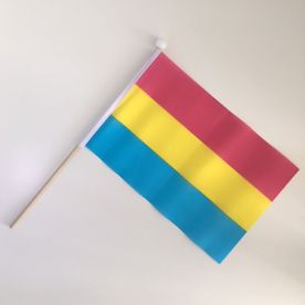 Small Pansexual hand flag