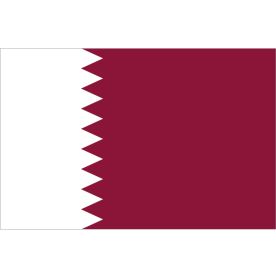 Giant Qatar flag
