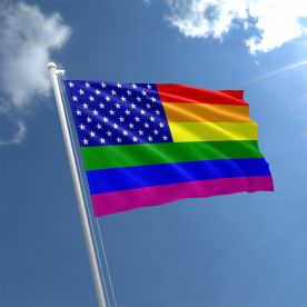 USA Rainbow Flag