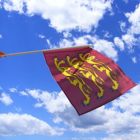 Richard The Lionheart hand flag