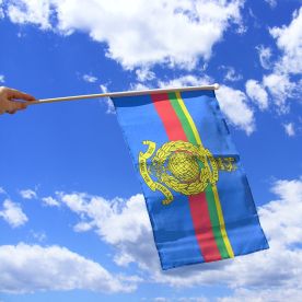 Royal Marines Hand Waving Flag