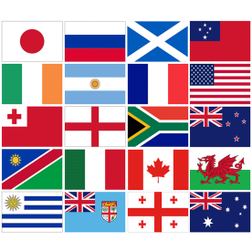 Rugby World Cup Flag