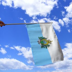 San Marino Waving Flag