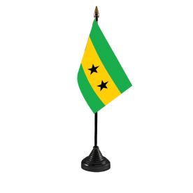 Sao Tome & Principe Table Flag