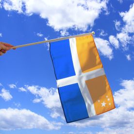 Scilly Isles Hand Waving Flag
