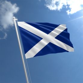 Scotland Flag (Navy Blue) - Nylon