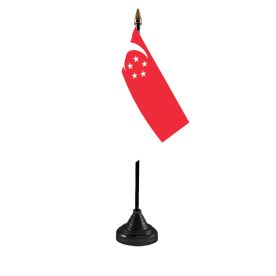 Singapore Table Flag