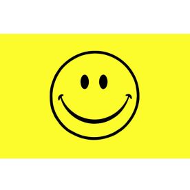 Smiley Face Flag 8Ft X 5Ft