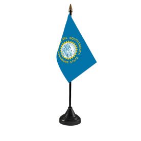 South Dakota Table Flag