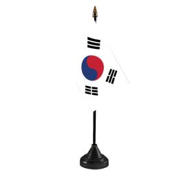 South Korea Table Flag