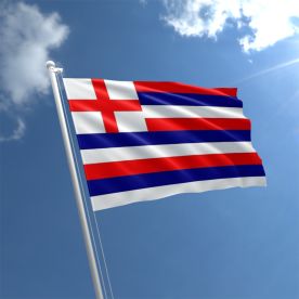 Red/Blue/White Striped Ensign Flag
