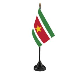 Suriname Table Flag