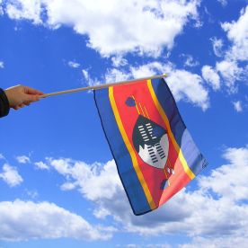 eSwatini Hand Waving Flag