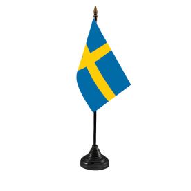 Sweden Table Flag