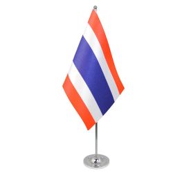 Thailand table flag satin