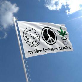 Time For Peace Flag