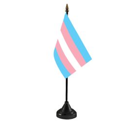 Transgender Table Flag