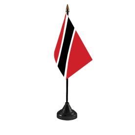 Trinidad & Tobago Table Flag