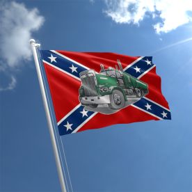 Rebel Truck Flag