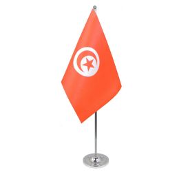 Tunisia table flag satin