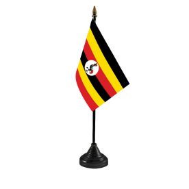 Uganda Table Flag