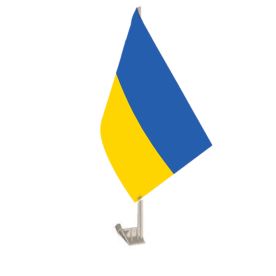 Ukraine Car Flag