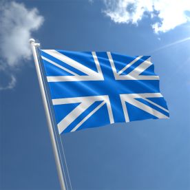 Blue Union Jack flag