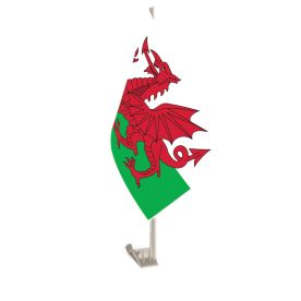 Wales Car Flag