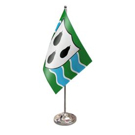 Worcestershire Table Flag Satin