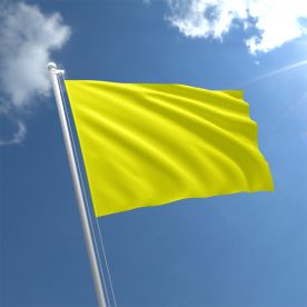 Plain Yellow Flag - Nylon