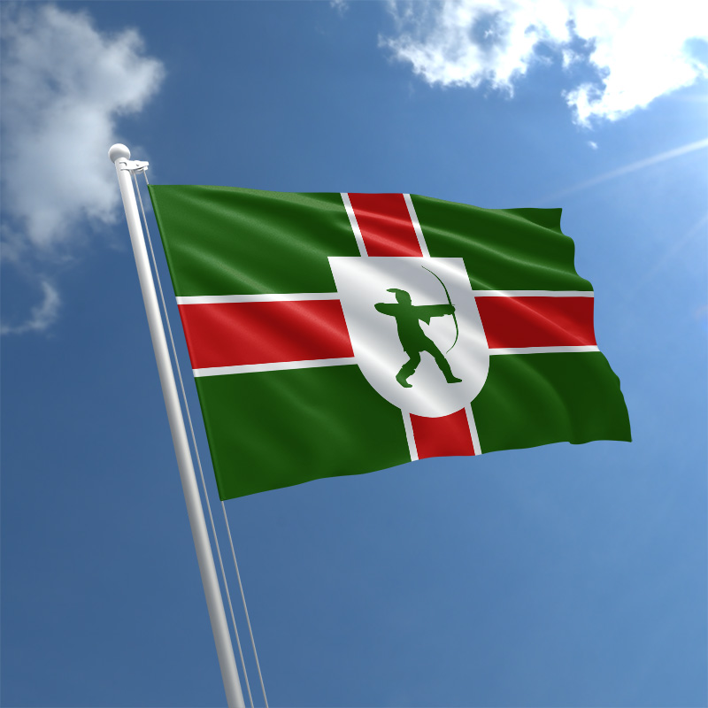 AZ FLAG Bandiera Nottinghamshire 150x90cm | Contea Di Notts. Inghilterra, Bandiera Per Interni/Esterni In Poliestere 100D