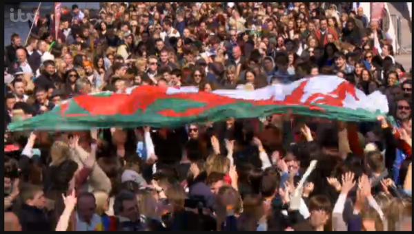 Our flags on the X Factor