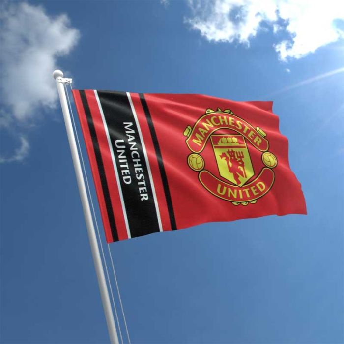 Manchester United football club flag 5ft x 3ft.  