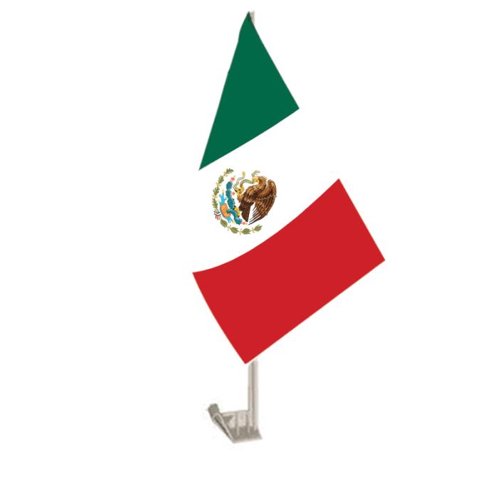 Mexico Car Flag - The Flag Shop