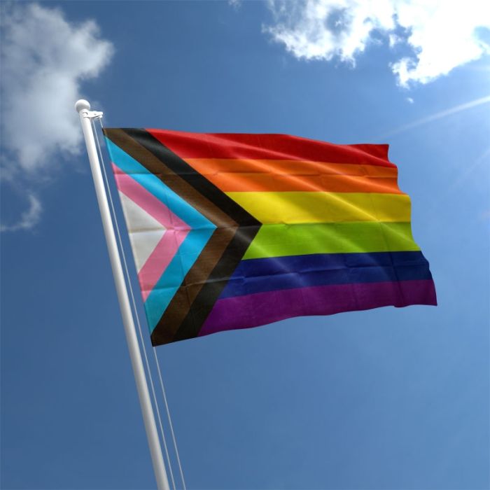 Lesbian/Gay Welsh Rainbow Pride Flag 3ft x 2ft CLEARANCE 