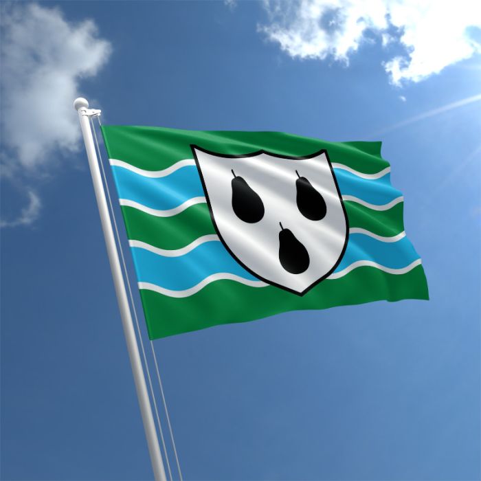 Worcestershire Polyester Flag 