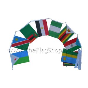 African Nations Flag Bunting